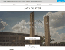 Tablet Screenshot of mrjackslater.com